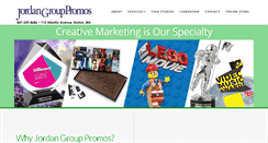 Desktop Screenshot of jordangrouppromos.com